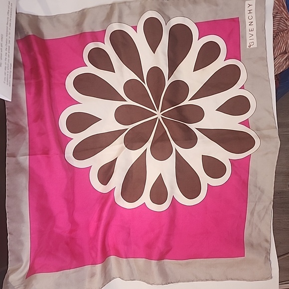 Vintage Givenchy Silk Scarf - Picture 1 of 3